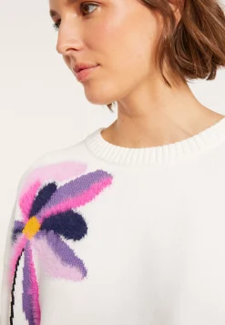 Maison Montagut Pulls>Pull Fantaisie En Coton Bio - Mariane