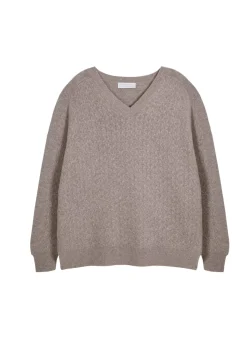 Maison Montagut Pulls>Pull Fentes Jeux De Points Cachemire - Giulia