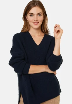 Maison Montagut Pulls>Pull Fentes Jeux De Points Cachemire - Giulia