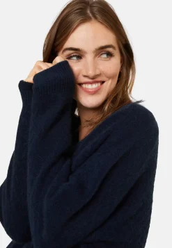 Maison Montagut Pulls>Pull Fentes Jeux De Points Cachemire - Giulia