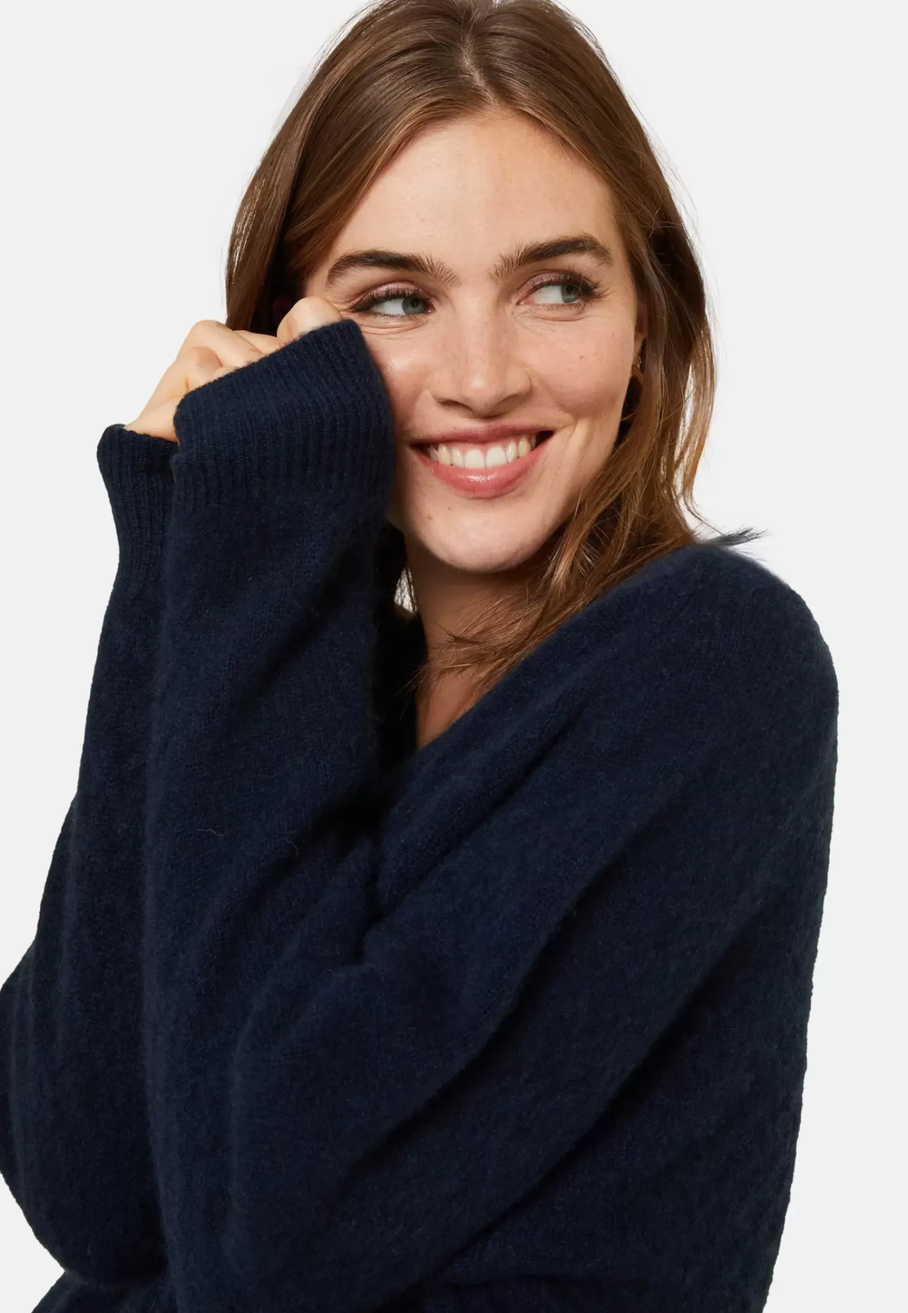 Maison Montagut Pulls>Pull Fentes Jeux De Points Cachemire - Giulia