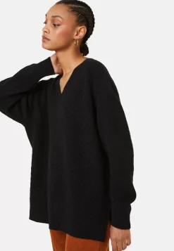 Maison Montagut Pulls>Pull Fentes Jeux De Points Cachemire - Giulia