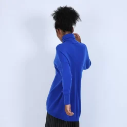 Maison Montagut Pulls>Pull Large En Cachemire Col Roule - Bouda