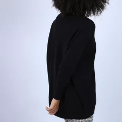 Maison Montagut Pulls>Pull Large En Cachemire Col Roule - Bouda