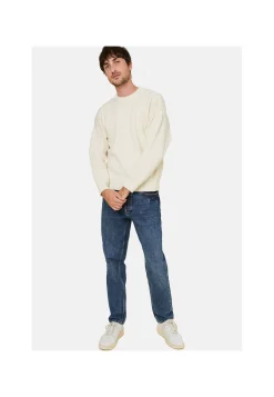 Maison Montagut Pulls>Pull Maille Gaufree En Laine Et Cachemire - Fall