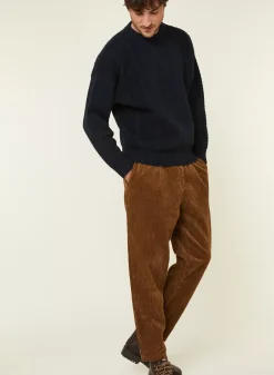 Maison Montagut Pulls>Pull Maille Gaufree En Laine Et Cachemire - Fall