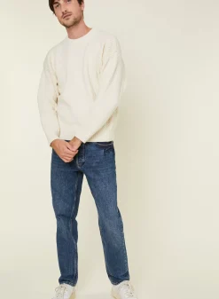 Maison Montagut Pulls>Pull Maille Gaufree En Laine Et Cachemire - Fall