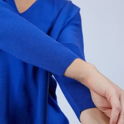 Maison Montagut Pulls>Pull Manches Chauve-Souris En Laine Merinos - Boxe