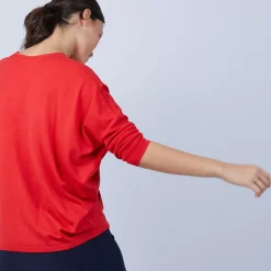 Maison Montagut Pulls>Pull Manches Chauve-Souris En Laine Merinos - Boxe