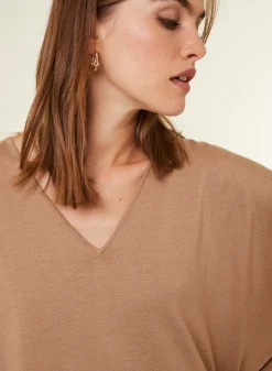 Maison Montagut Pulls>Pull Manches Chauve-Souris En Laine Merinos - Boxe