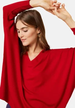 Maison Montagut Pulls>Pull Manches Chauve-Souris En Laine Merinos - Boxe
