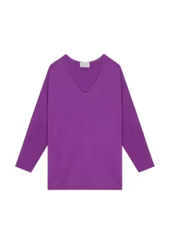 Maison Montagut Pulls>Pull Manches Chauve-Souris En Laine Merinos - Boxe