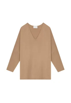 Maison Montagut Pulls>Pull Manches Chauve-Souris En Laine Merinos - Boxe