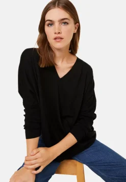 Maison Montagut Pulls>Pull Manches Chauve-Souris En Laine Merinos - Boxe