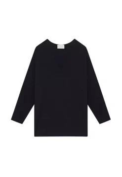 Maison Montagut Pulls>Pull Manches Chauve-Souris En Laine Merinos - Boxe