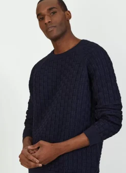 Maison Montagut Pulls>Pull Manches Raglan En Coton Bio - Pepino