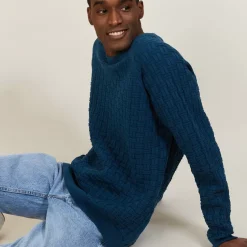Maison Montagut Pulls>Pull Manches Raglan En Coton Bio - Pepino