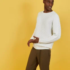 Maison Montagut Pulls>Pull Manches Raglan En Coton Bio - Pepino