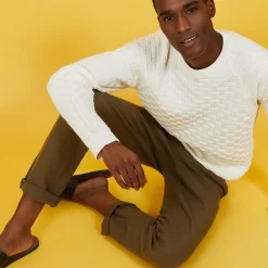 Maison Montagut Pulls>Pull Manches Raglan En Coton Bio - Pepino