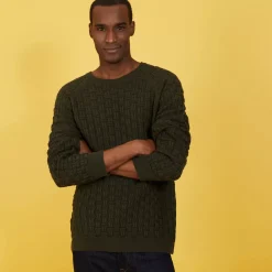 Maison Montagut Pulls>Pull Manches Raglan En Coton Bio - Pepino