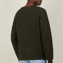 Maison Montagut Pulls>Pull Manches Raglan En Coton Bio - Pepino
