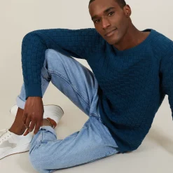 Maison Montagut Pulls>Pull Manches Raglan En Coton Bio - Pepino