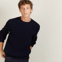 Maison Montagut Pulls>Pull Manches Raglan En Soie Laine - Bolide