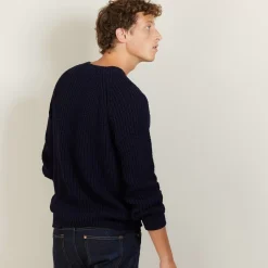 Maison Montagut Pulls>Pull Manches Raglan En Soie Laine - Bolide