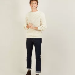 Maison Montagut Pulls>Pull Manches Raglan En Soie Laine - Bolide