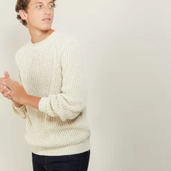 Maison Montagut Pulls>Pull Manches Raglan En Soie Laine - Bolide