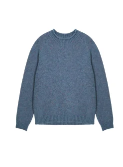 Maison Montagut Pulls>Pull Ras De Cou Chine En Laine Melangee - Ferdinand