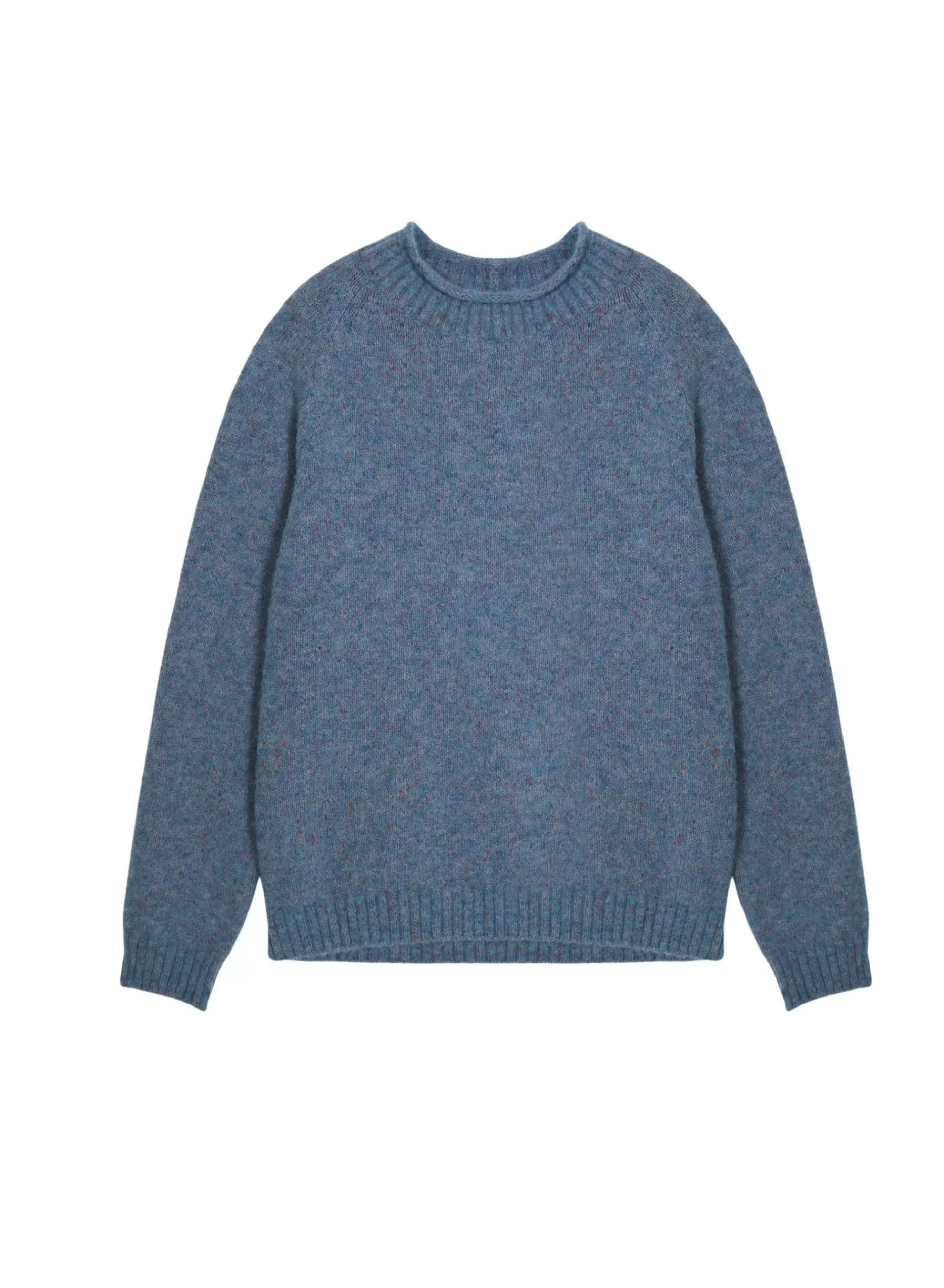 Maison Montagut Pulls>Pull Ras De Cou Chine En Laine Melangee - Ferdinand