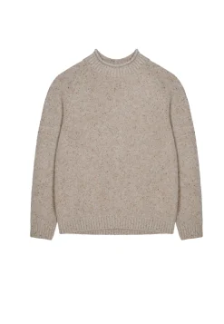 Maison Montagut Pulls>Pull Ras De Cou Chine En Laine Melangee - Ferdinand