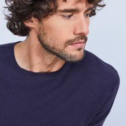 Maison Montagut Pulls>Pull Ras Du Cou En Coton Cachemire - Hizoka