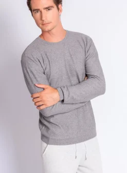 Maison Montagut Pulls>Pull Ras Du Cou En Coton Cachemire - Hizoka