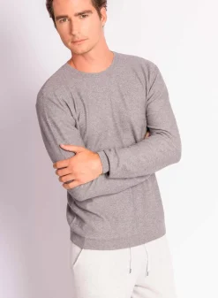 Maison Montagut Pulls>Pull Ras Du Cou En Coton Cachemire - Hizoka