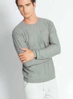 Maison Montagut Pulls>Pull Ras Du Cou En Coton Cachemire - Hizoka