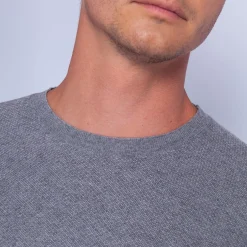 Maison Montagut Pulls>Pull Ras Du Cou En Coton Cachemire - Hizoka