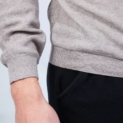 Maison Montagut Pulls>Pull Ras Du Cou En Coton Cachemire - Hizoka