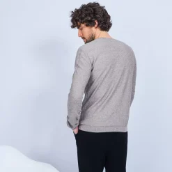Maison Montagut Pulls>Pull Ras Du Cou En Coton Cachemire - Hizoka
