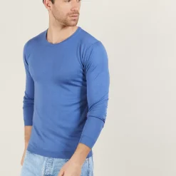 Maison Montagut Pulls>Pull Ras Du Cou En Laine Merinos - Bertille