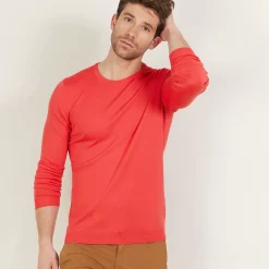Maison Montagut Pulls>Pull Ras Du Cou En Laine Merinos - Bertille