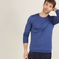 Maison Montagut Pulls>Pull Ras Du Cou En Laine Merinos - Bertille