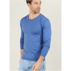 Maison Montagut Pulls>Pull Ras Du Cou En Laine Merinos - Bertille