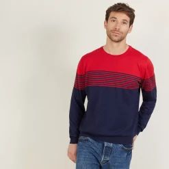 Maison Montagut Pulls>Pull Raye En Cachemire Et Lin - Dalton