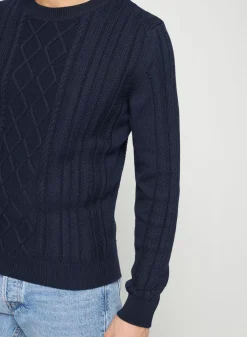 Maison Montagut Pulls>Pull Torsade En Coton Bio - Ridwane