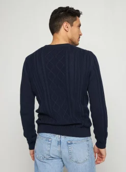 Maison Montagut Pulls>Pull Torsade En Coton Bio - Ridwane