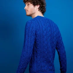 Maison Montagut Pulls>Pull Torsade En Coton - Dublin