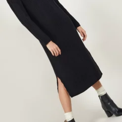 Maison Montagut Robes>Robe En Cachemire 4 Fils A Mailles Torsadees - Gisele