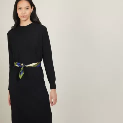 Maison Montagut Robes>Robe En Laine Boutons Epaule - Frankie
